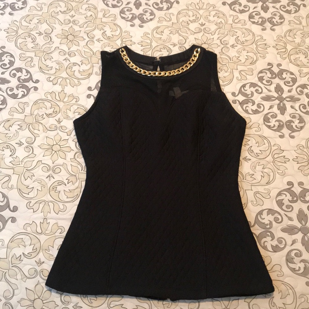 Black sleeves top